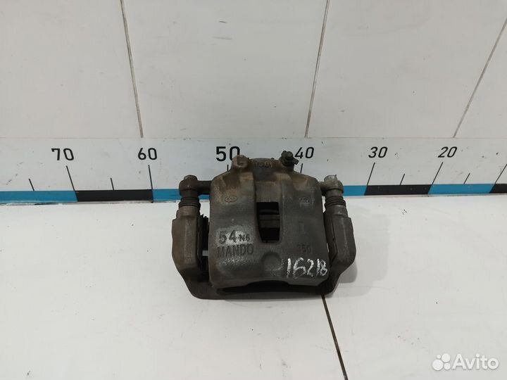 Суппорт тормозной передний левый Solaris 2