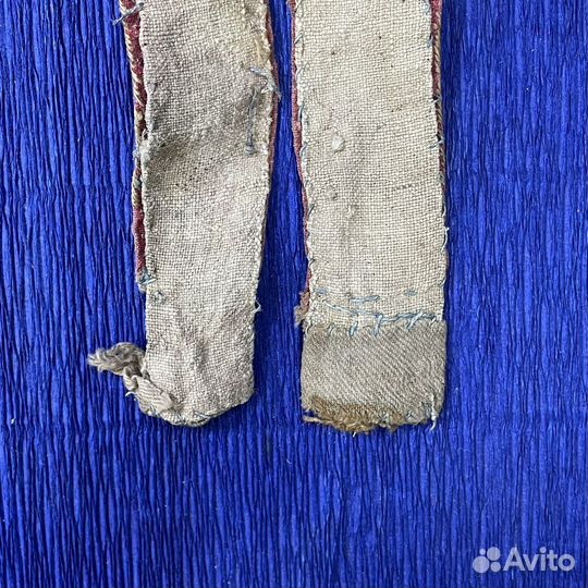 Старинная вышивка домоткань лен масмак