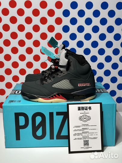 Air Jordan 5 Retro Gore-TEX Off-Noir