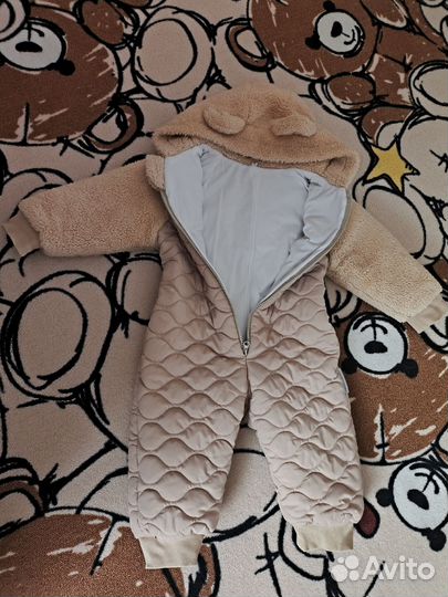 Детский демисезонный комбинезон 86-92