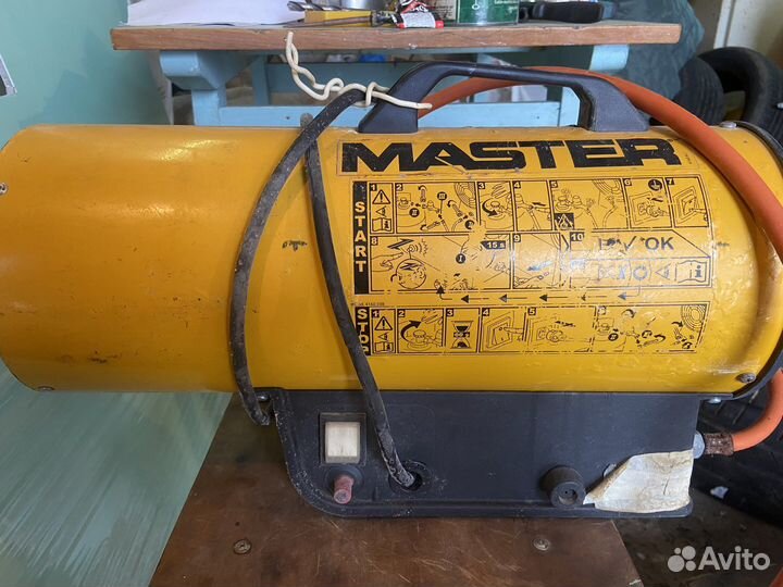 Газовая тепловая пушка master BLP 17 M