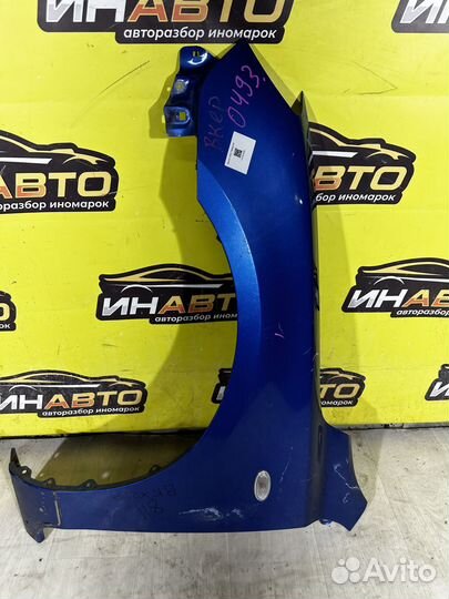 Крыло левое переднее mazda 3 bk хэтчбек