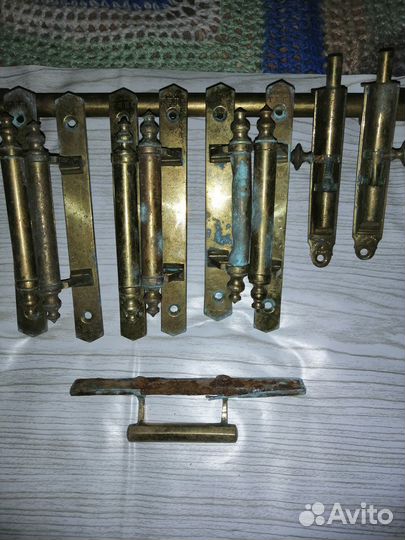 Дверные ручки старинные