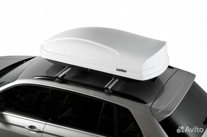 Бокс Koffer 1780х760х450 белый глянец (duo open)