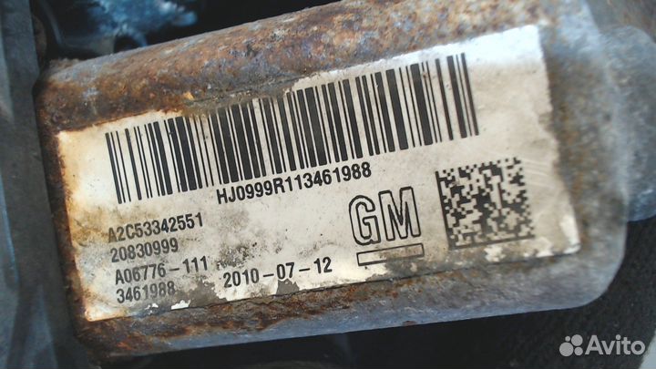 Электропривод ручного тормоза Cadillac SRX, 2011