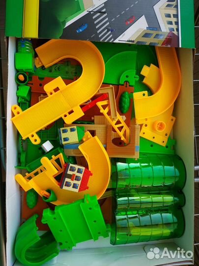 Железная дорога конструктор новый