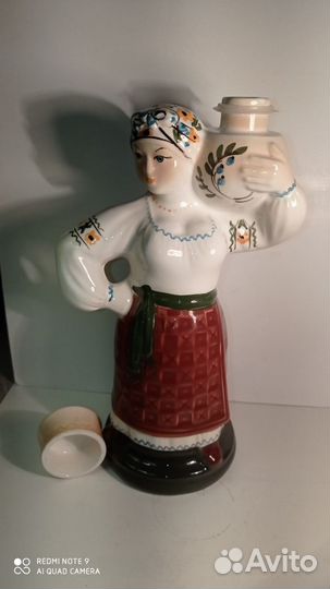 Штоф «Украинка». Очень редкий. СССР