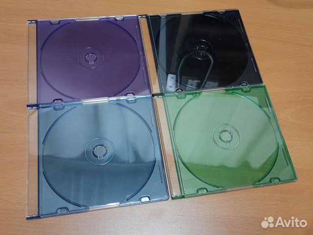 Коробочки для CD/DVD дисков купить в Москве | Электроника | Авито