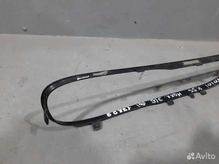 Накладка заднего бампера Mini Hatch F55