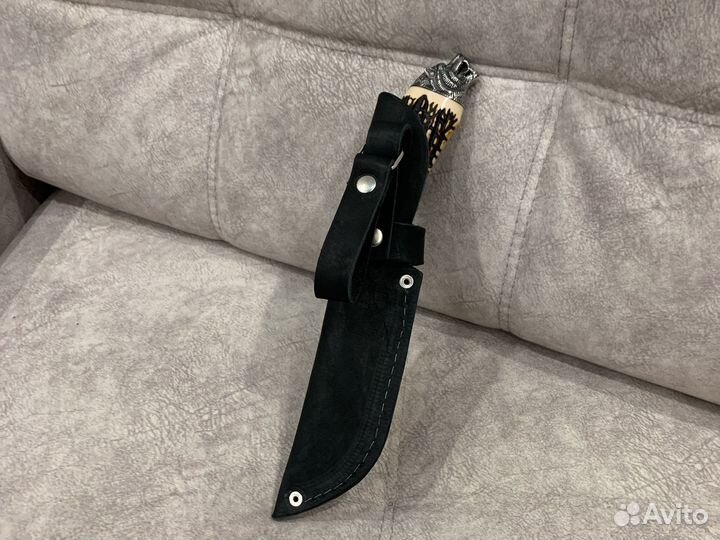 Охотничий нож с головой