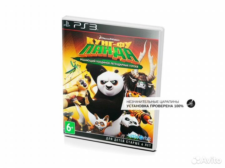 Кунг-Фу Панда Решающий Поединок незнач.царап. PS3