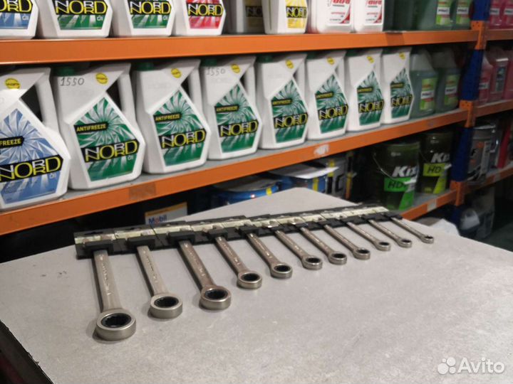 Ключ комбинированный трещоточный Дело Техники 8 мм