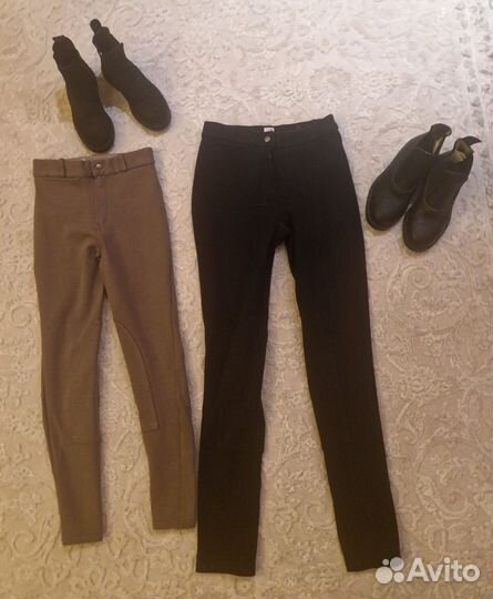 Бриджи и ботинки для верховой езды детские