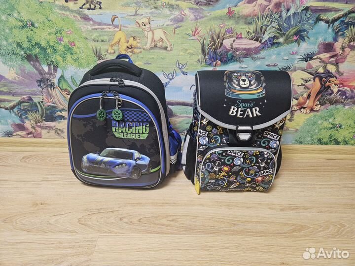 Рюкзак школьный для мальчика grizzly/ erich krause