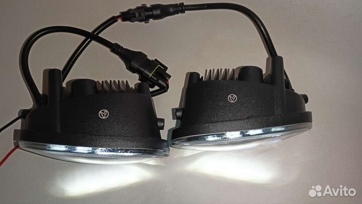 LED птф honda белый свет