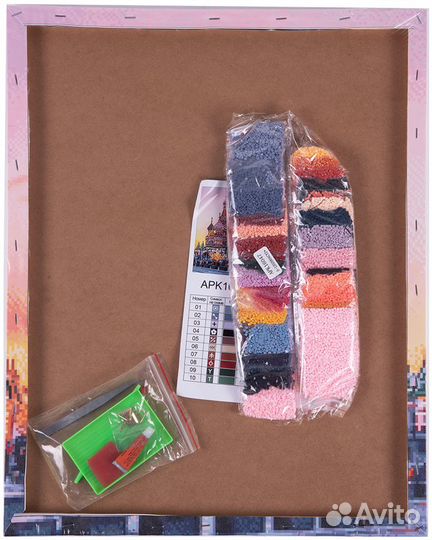 Алмазная мозаика 40*50см. Мысли о нем SGA2884