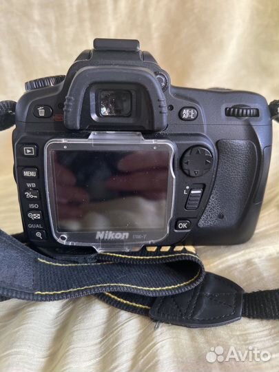 Зеркальный фотоаппарат nikon d80