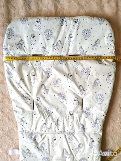 Матрас вкладыш в коляску двусторонний