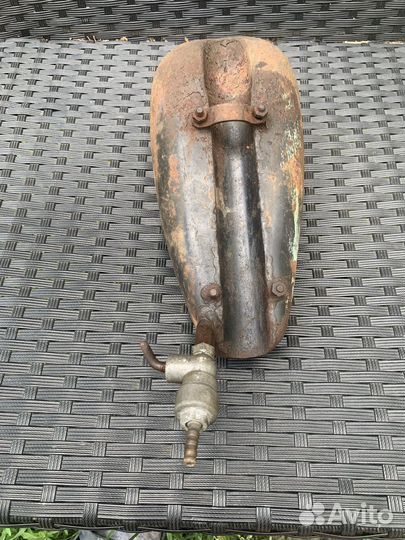 Старинный бензобак д4 мотовелосипед СССР