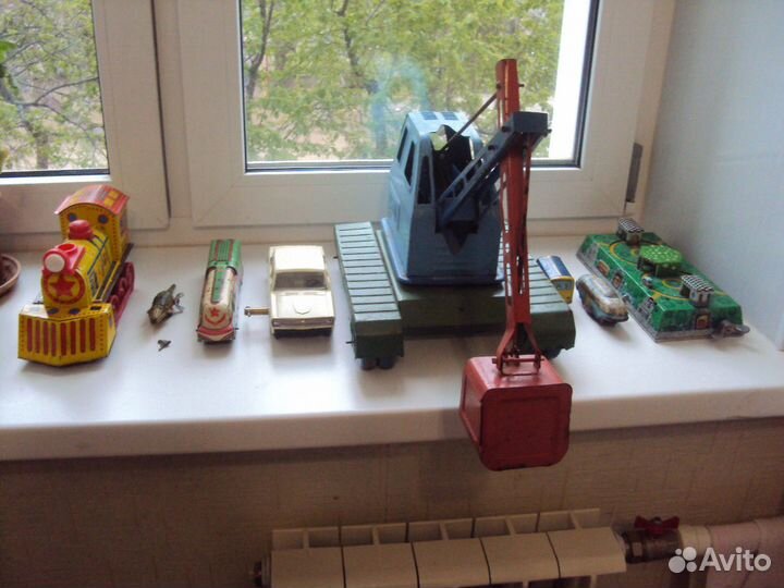 8 детских игрушек СССР 50-70гг