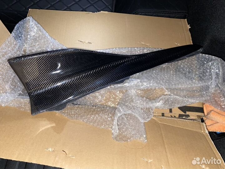 2 шт. боковые юбки из углеродного волокна