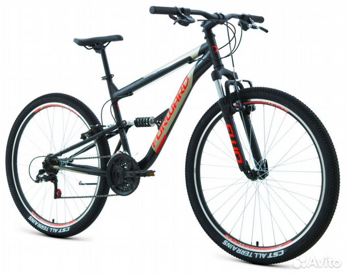 Велосипед forward raptor 27,5 черный-фиолетовый