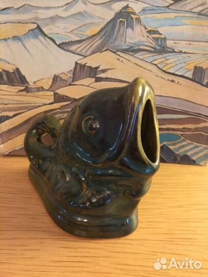 Рыбка советская керамическая