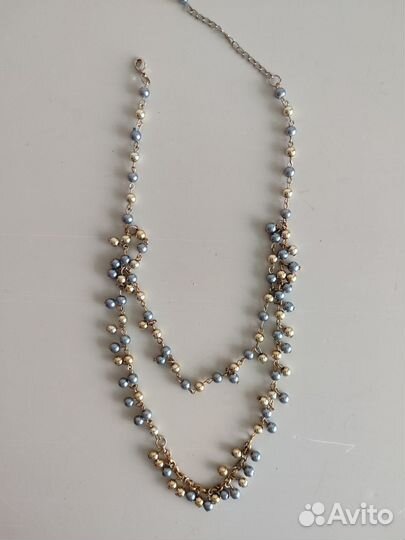 Украшения. Браслет, бусы, бижутерия пакетом, клатч