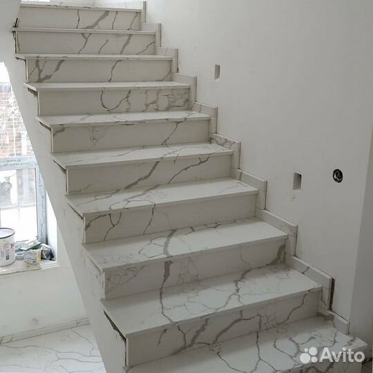 Лестница под мрамор