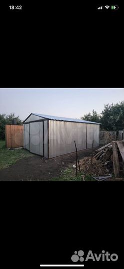 Гараж металлический