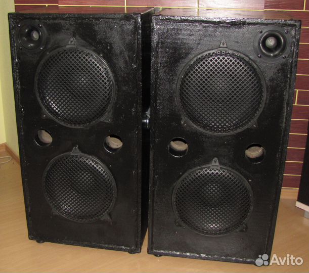 Колонки Pro 1050-2100W 2шт Kinap-212 Акустика 4Ом