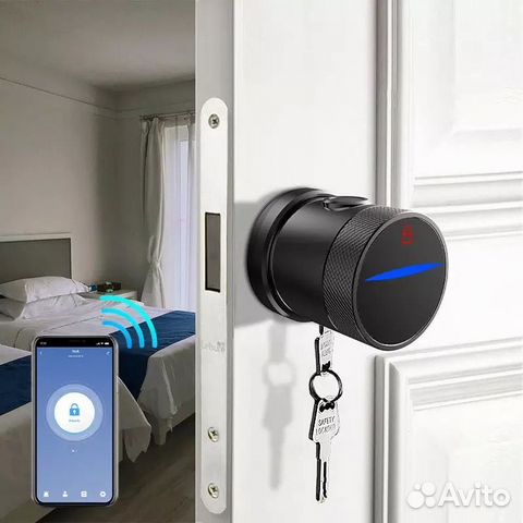 Умный дверной замок/отпечаток/ Bluetooth, ключи