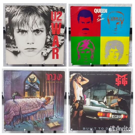 Виниловые пластинки Scorpions, Boney M, A-ha, Dio