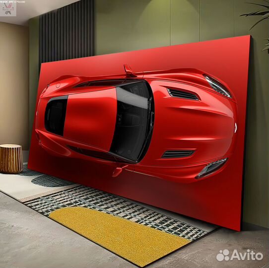 Сочная картина на холсте Aston Martin в Москве