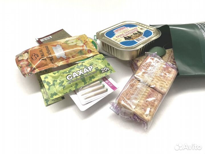 Сухой паек разовый Каша перловая с говядиной