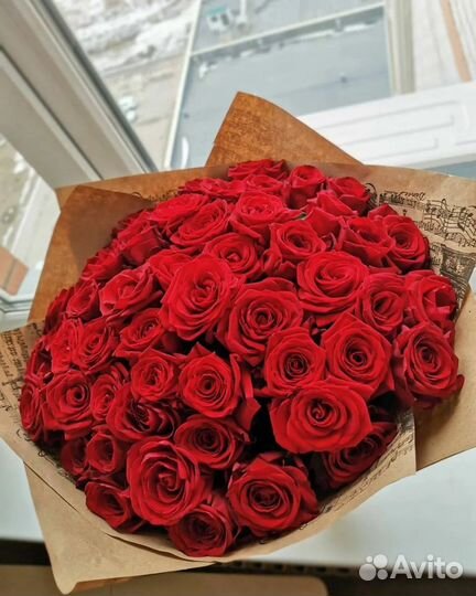 Букеты из роз Букеты Цветов