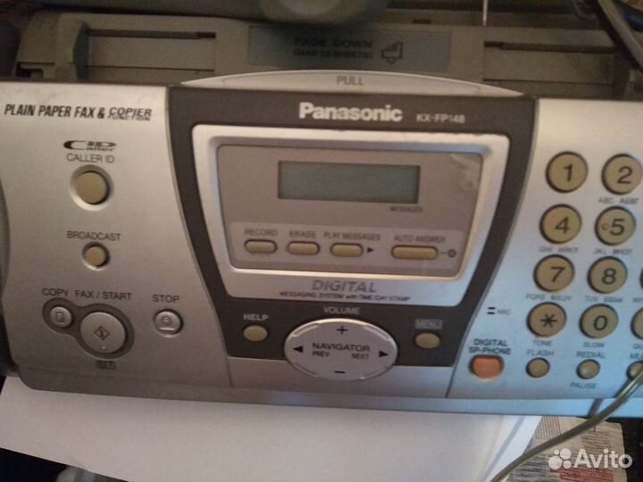 Телефон факс Panasonic