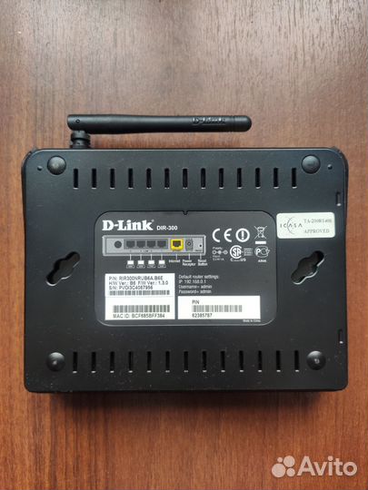 Wi-Fi роутер D-Link DIR-300
