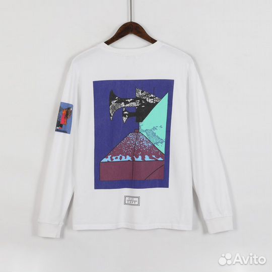 Cav empt свитшот Blue back на руках (Арт.44723)