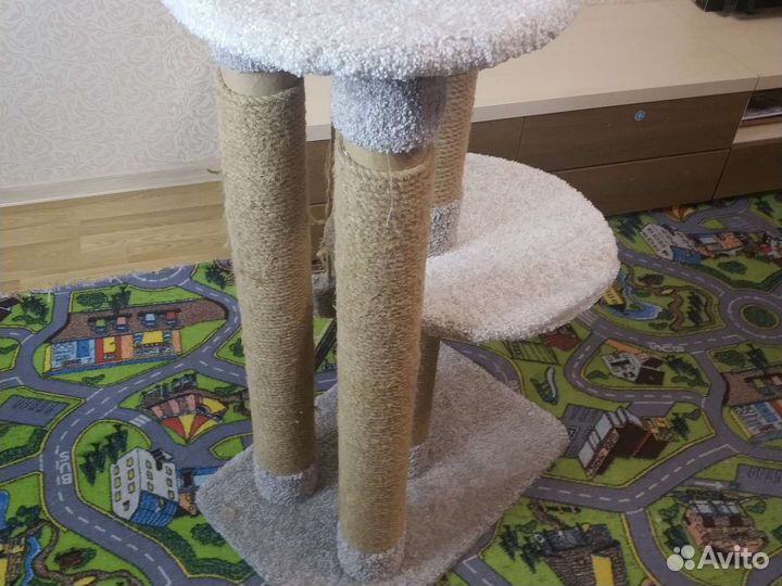 Когтеточка домик для кошки бу