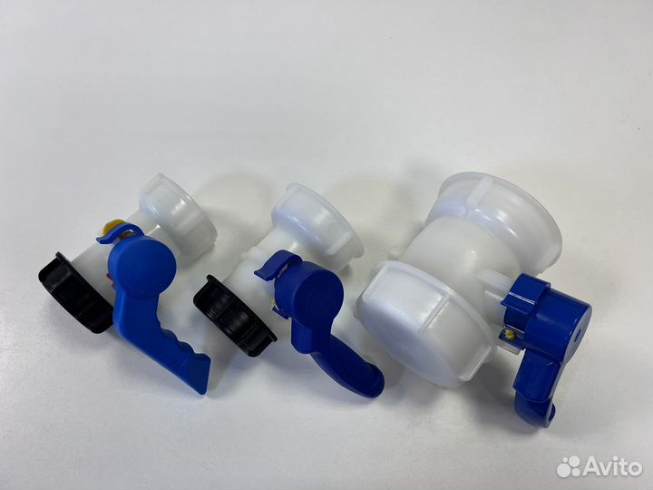 Краны на Еврокубы 62мм, 75мм, 100мм Доставка Сдэк