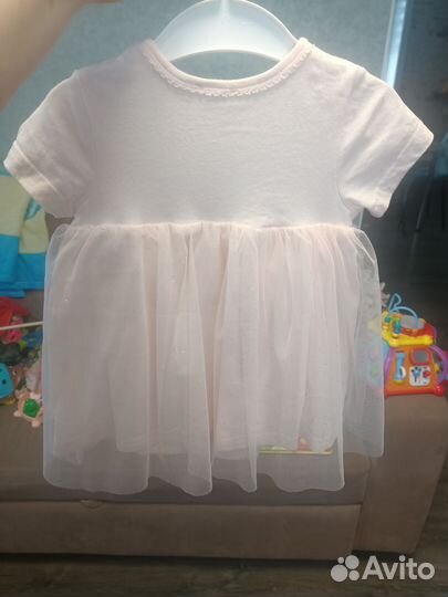 Платье для девочки 80 см