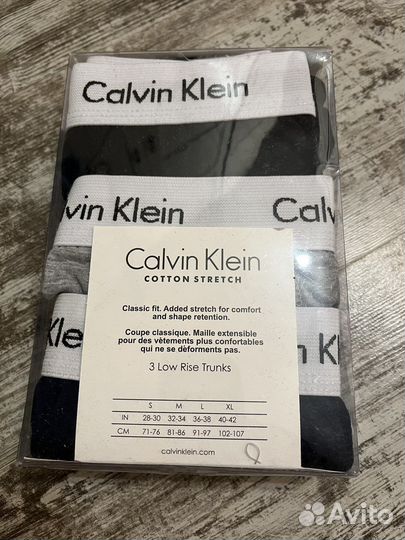 Трусы calvin klein