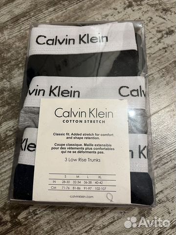 Трусы calvin klein