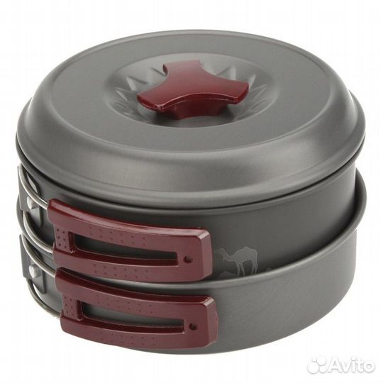 Набор посуды Tramp из анодированного алюминия 1-2