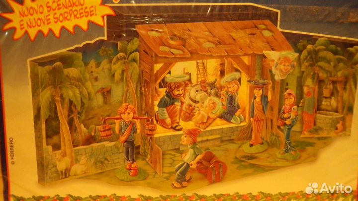 Рождественский набор Киндер Kinder Presepe italy