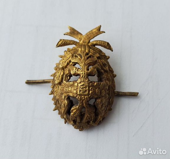 Знак кокарда на фуражку чиновник 19 век Россия