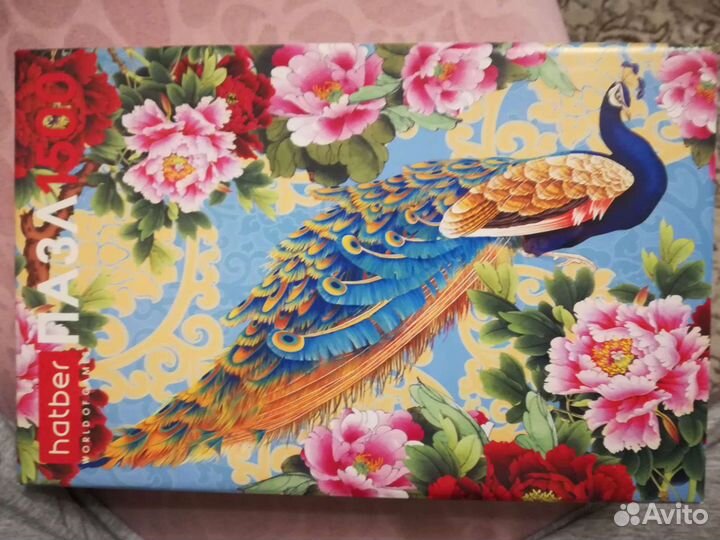 Картина из пазлов Павлин