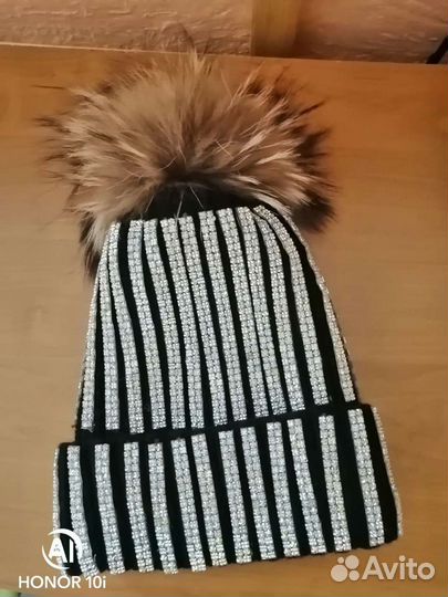 Шапка зимняя женская