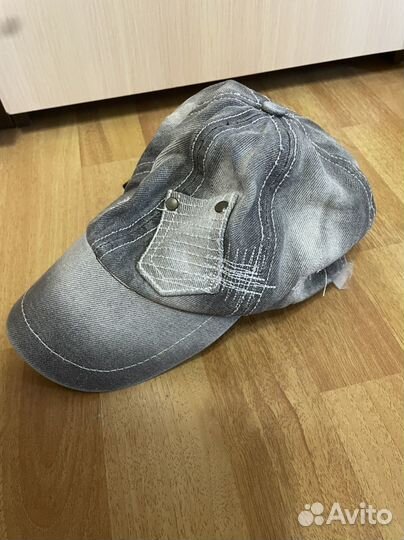 Кепка джинсовая
